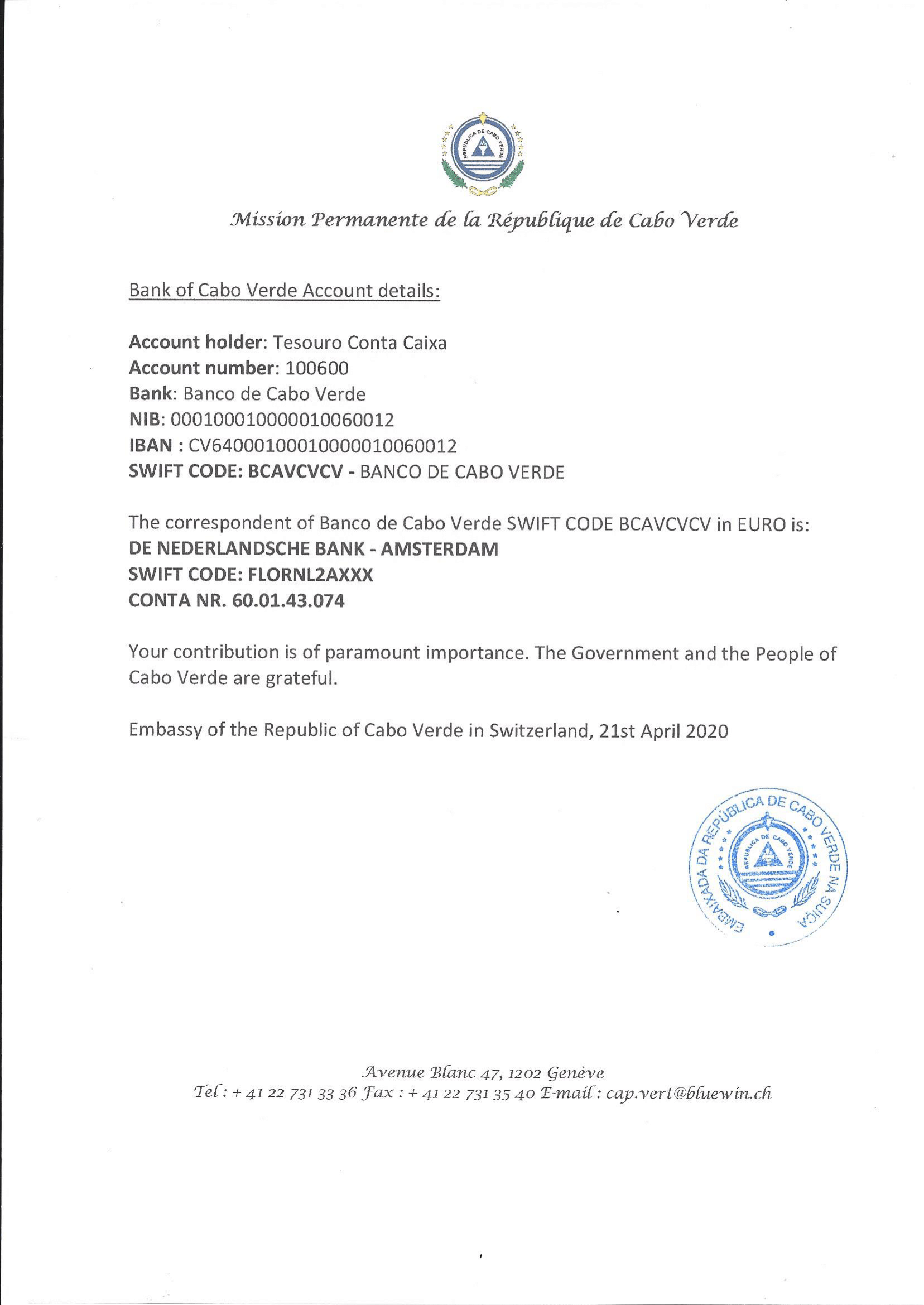 COVID-19 Financial Donation